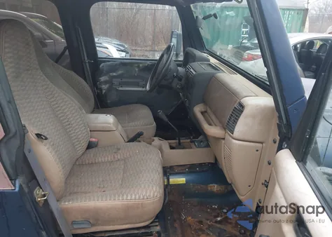 2000 Jeep Wrangler Sport from USA, damaged, VIN 1J4FA49S1YP716728